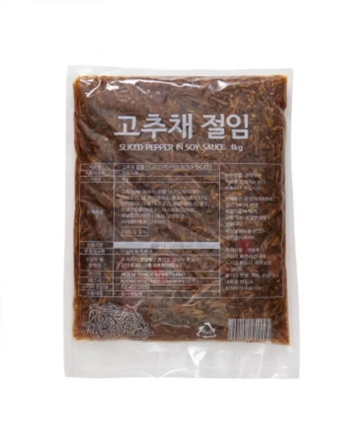 고추채절임(농우), 1Kg, 모닝팜, 냉장, 수입 이미지