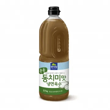 농축동치미맛냉면육수,2.1Kg,면사랑,실온