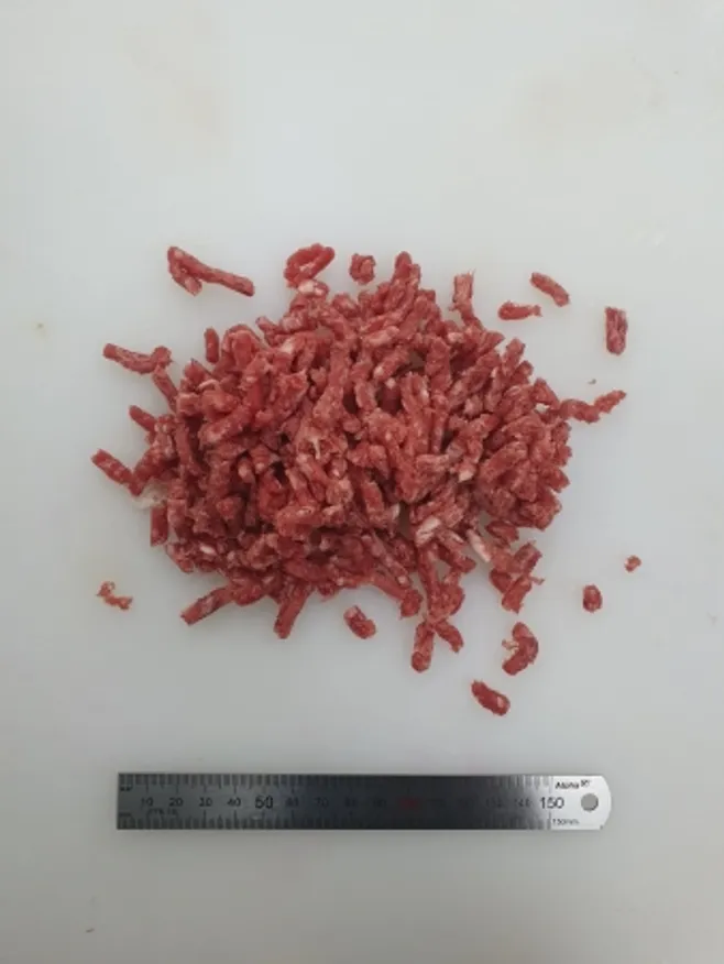 육우,1Kg,우둔,냉동,3등급,분쇄,국산,밀봉/진공포장 아님 이미지