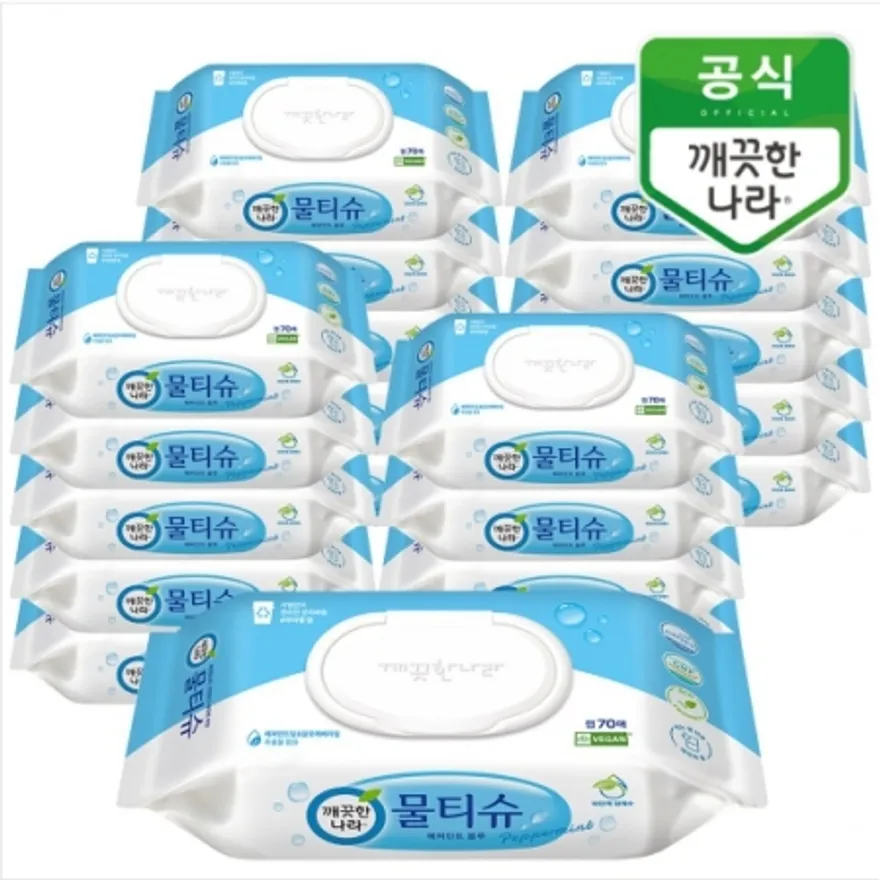 물티슈페퍼,캡형,70매/EA 이미지
