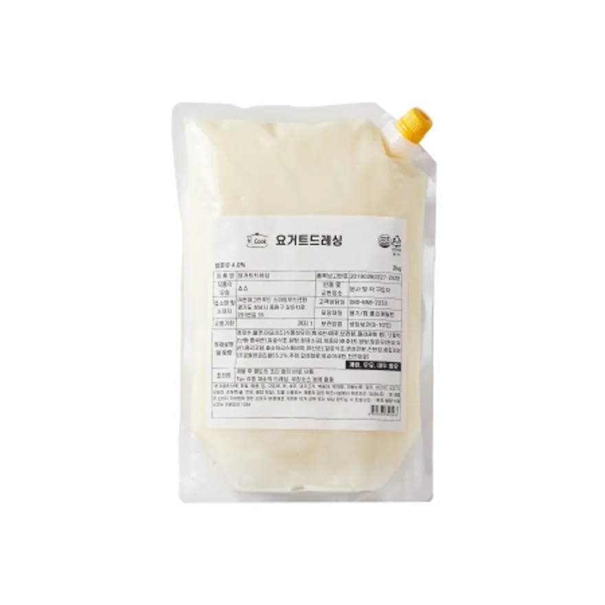 요거트드레싱, 2Kg, 냉장 이미지