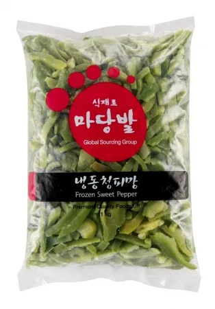 청피망, 1Kg, 상품,냉동,슬라이스,중국