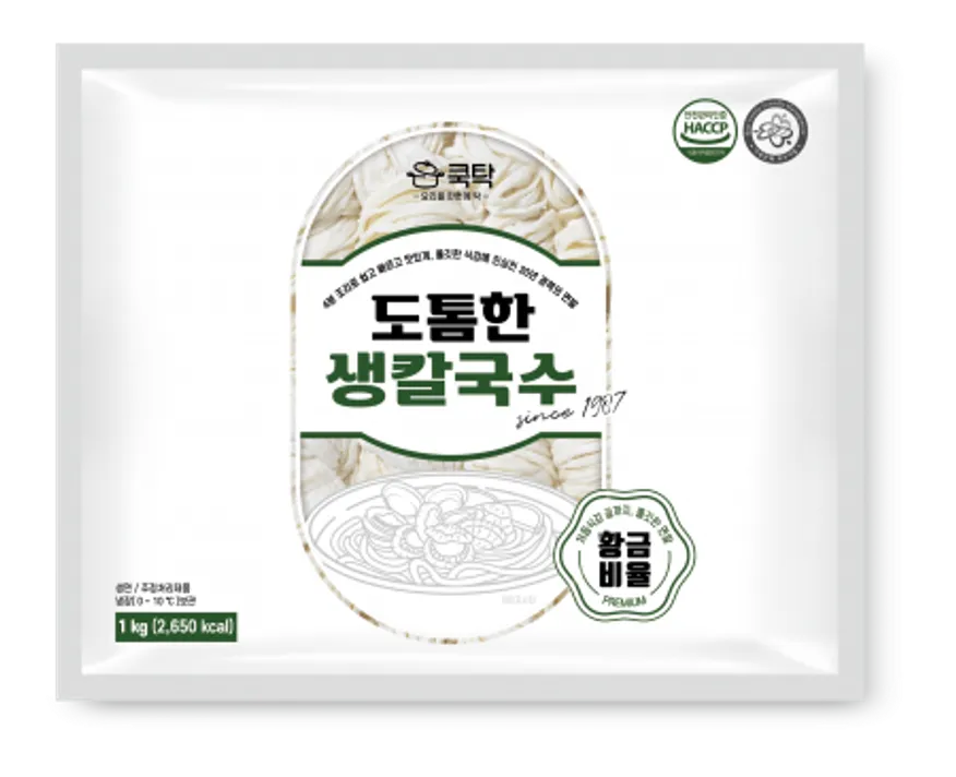 도톰한생칼국수, 1Kg, 동성식품, 냉장 이미지