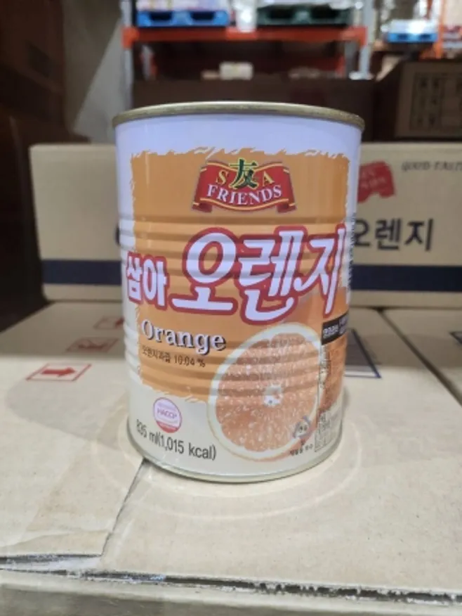 오렌지주스원액, 835ml, 삼아,실온 이미지