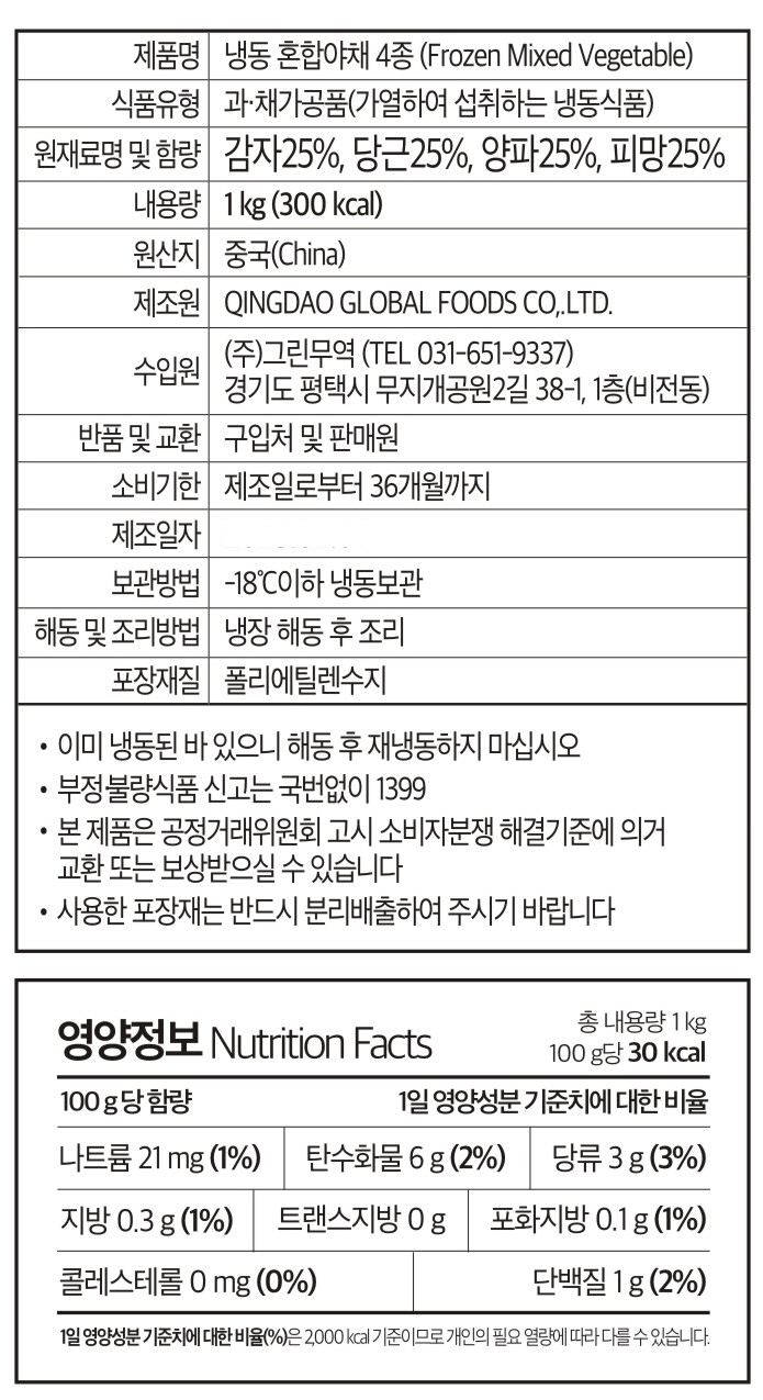 상품정보제공고시