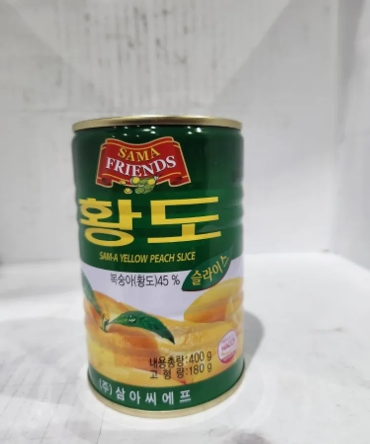 황도슬라이스,400g,삼아,실온 이미지