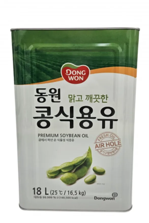 동원콩식용유,18L,동원F&B,실온 이미지