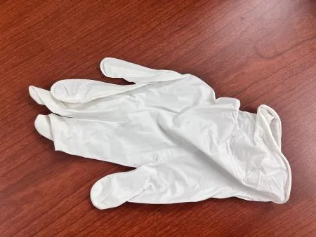 핸즈빗니트릴장갑화이트,320g(3.2g*100EA/S), 위생장갑 이미지