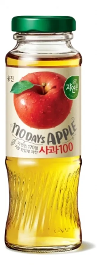 자연은사과(병), 180ml*24EA, 웅진식품,실온 이미지