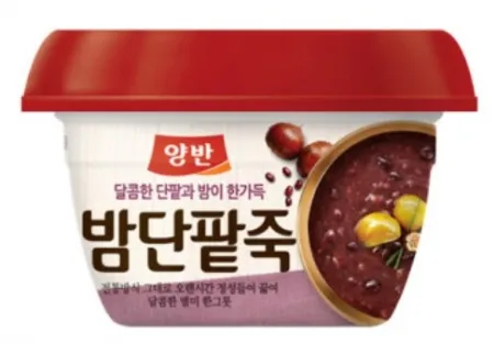 양반밤단팥죽, 285g, 동원F&B,실온