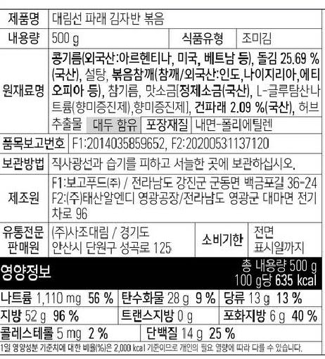 상품정보제공고시