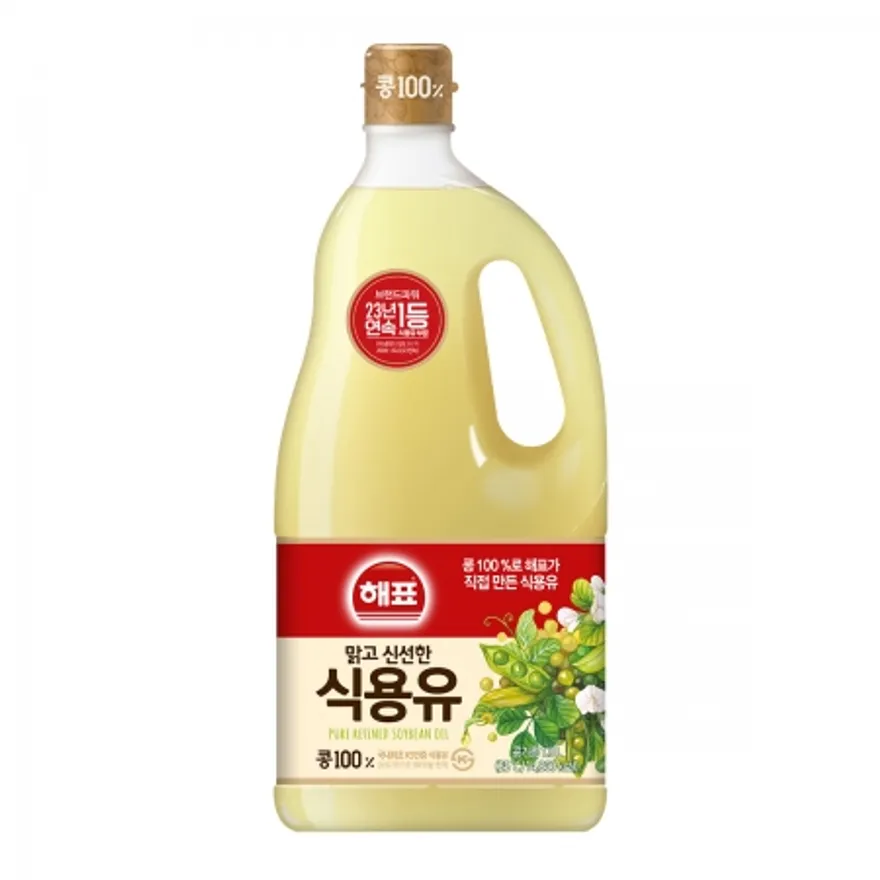 식용유, 1.8L, 사조해표,실온 이미지