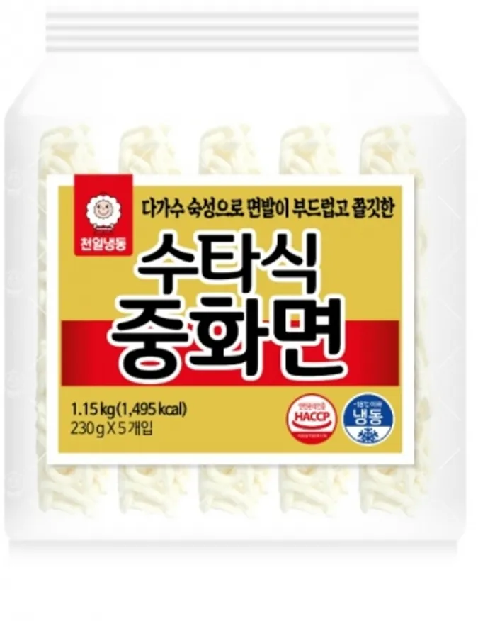 수타식중화면, 1.15Kg, 천일식품, 냉동 이미지