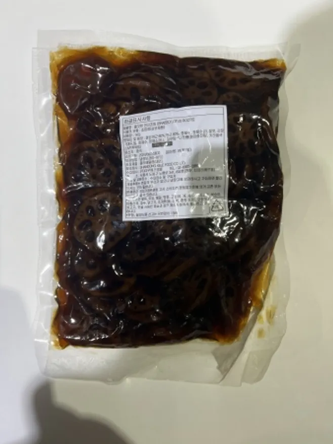연근조림,1kg,중국 이미지