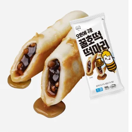 ⭐간편식⭐꿀호떡떡마리, 100g, 로뎀푸드, 냉동
