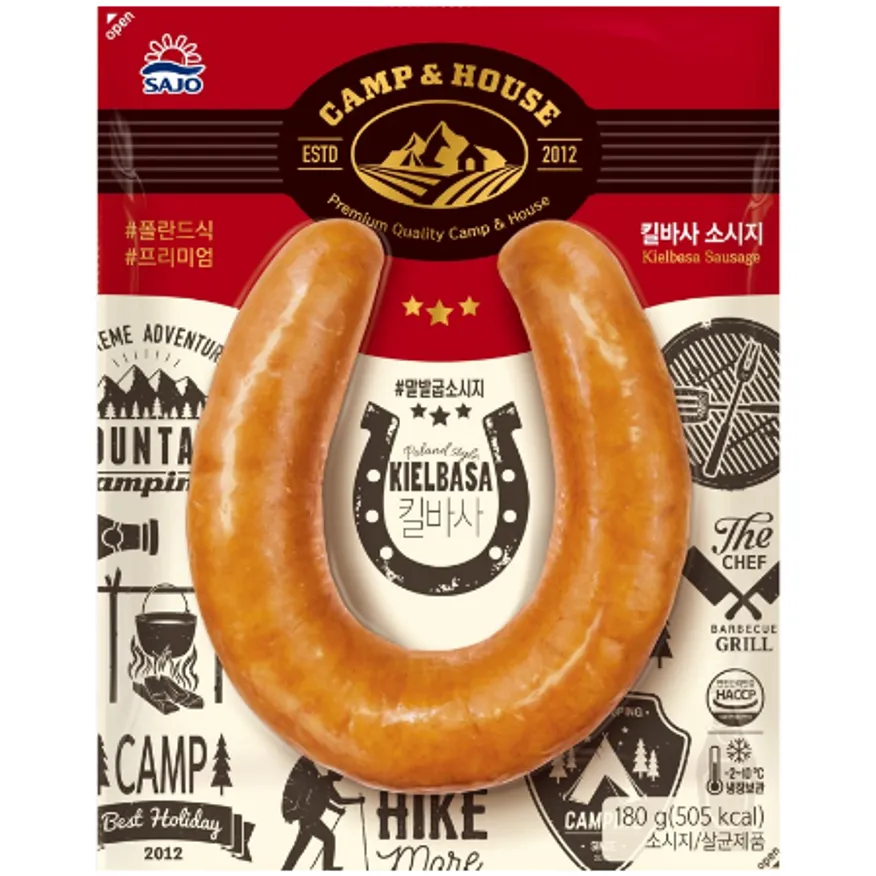 ⭐간편식⭐킬바사소시지, 180g, 사조대림, 냉장 이미지
