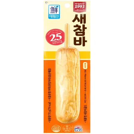 ⭐간편식⭐튀긴새참바핫바어묵, 70g, 사조대림, 냉장