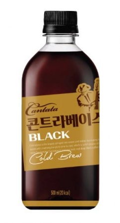 칸타타콘트라베이스블랙, 롯데칠성, 500ml*6EA