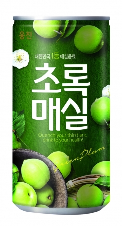 초록매실(캔), 180ml, 웅진식품,실온