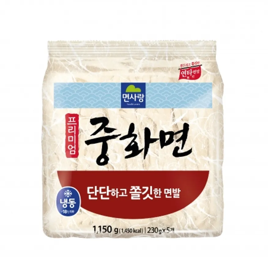 프리미엄중화면, 1.15Kg, 면사랑, 냉동 이미지