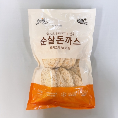 순살돈까스 1.0kg, 하늘푸드, 냉동