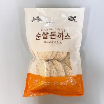 순살돈까스 1.0kg, 하늘푸드, 냉동