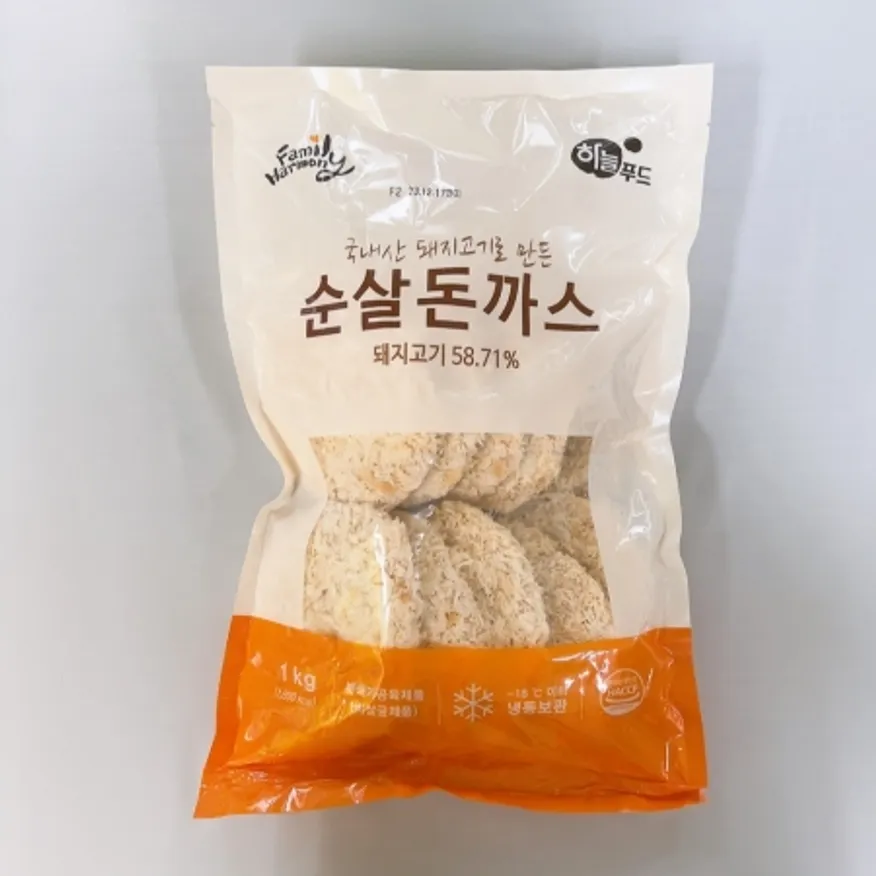 순살돈까스 1.0kg, 하늘푸드, 냉동 이미지