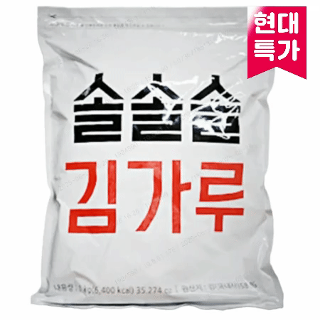 ⭐현대특가⭐솔솔솔김가루, 1kg, 해농, 실온