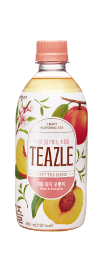 티즐피치우롱티, 500ml, 웅진식품, 실온 이미지