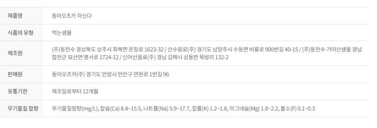 상품정보제공고시