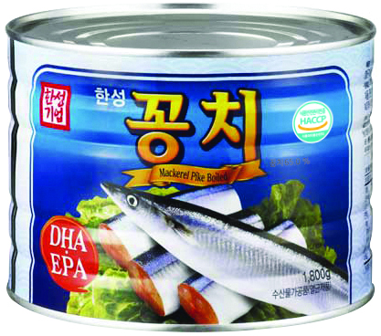 꽁치캔,1,800g,한성기업,실온