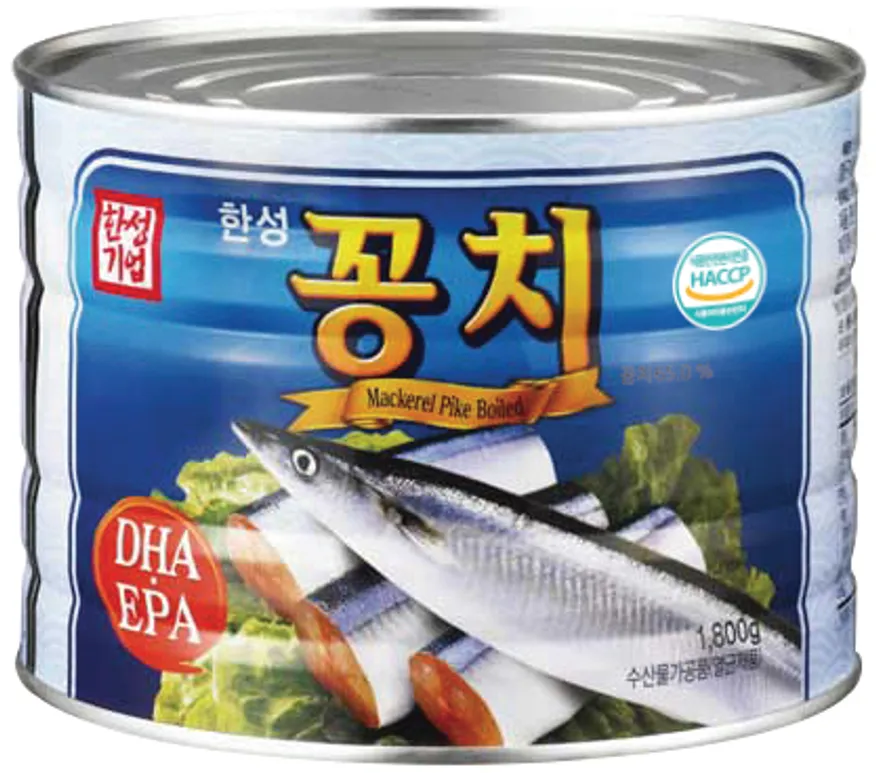 꽁치캔,1,800g,한성기업,실온 이미지
