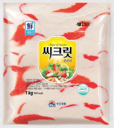 씨크릿후레쉬(샐러드맛살),1Kg(20g*50EA),사조대림,냉동