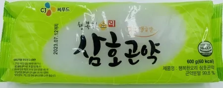 삼호곤약, 600g, CJ씨푸드,냉장