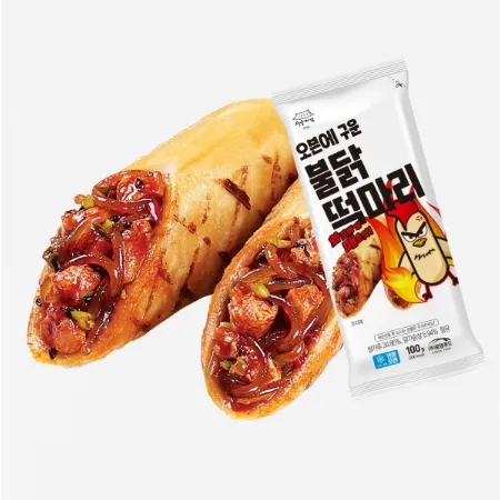 ⭐간편식⭐불닭떡마리, 100g, 로뎀푸드, 냉동