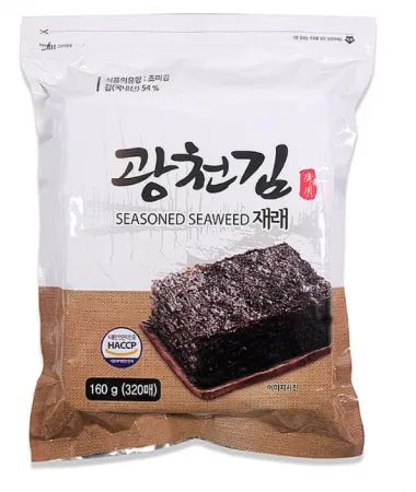 재래조미도시락김(덕용김), 160g, 광천김,실온
