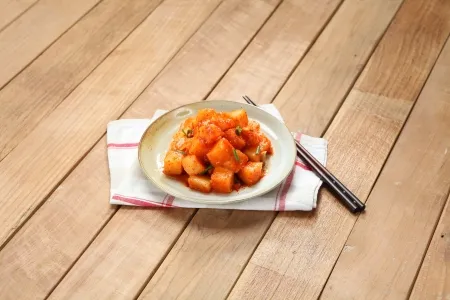 ⭐중숙-10kg⭐깍두기,동심,실온,무:국내산/고추분:중국산 이미지