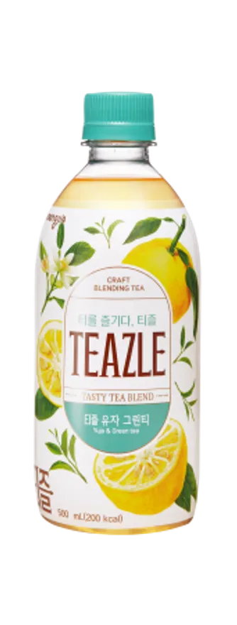 티즐유자그린티, 500ml, 웅진, 실온 이미지