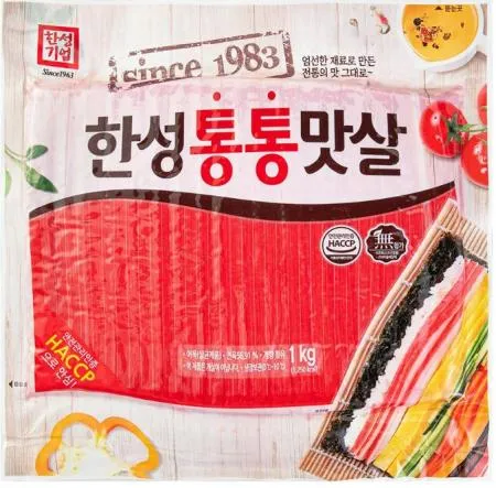 게맛살, 1Kg, 냉장, 한성기업