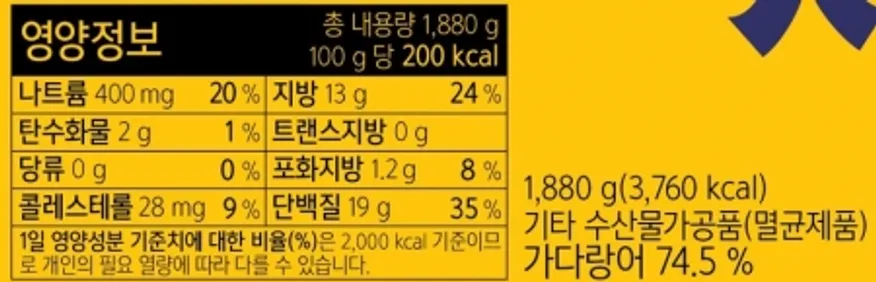 사조참치캔, 1.88Kg 이미지