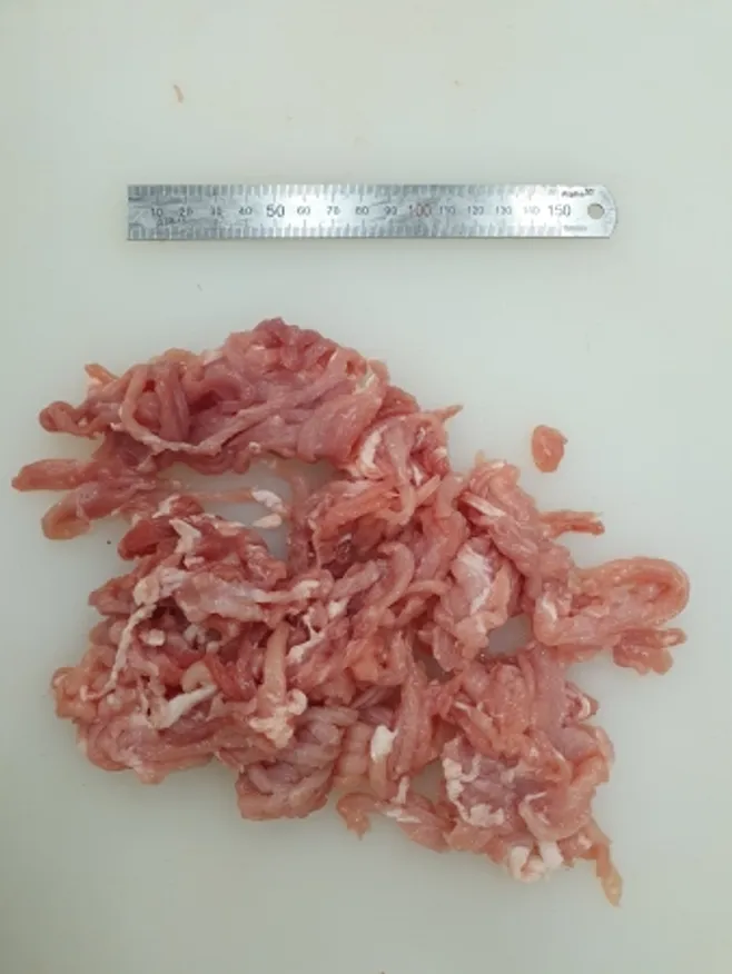 돈후지,잡채용,1Kg(0.5*0.5*5~6cm),냉장,국산,밀봉/진공포장 아님 이미지