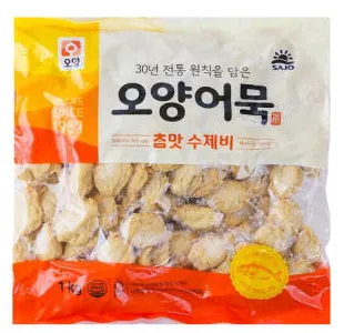 오양어묵참맛수제비(볼어묵),1Kg,사조오양,냉장