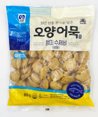 오양정미수제비어묵,800g(사조오양,냉동)