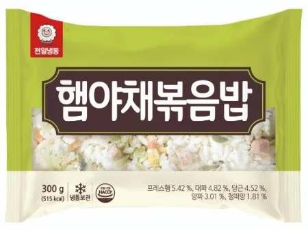 ⭐간편식⭐햄야채볶음밥, 300g, 천일식품,냉동