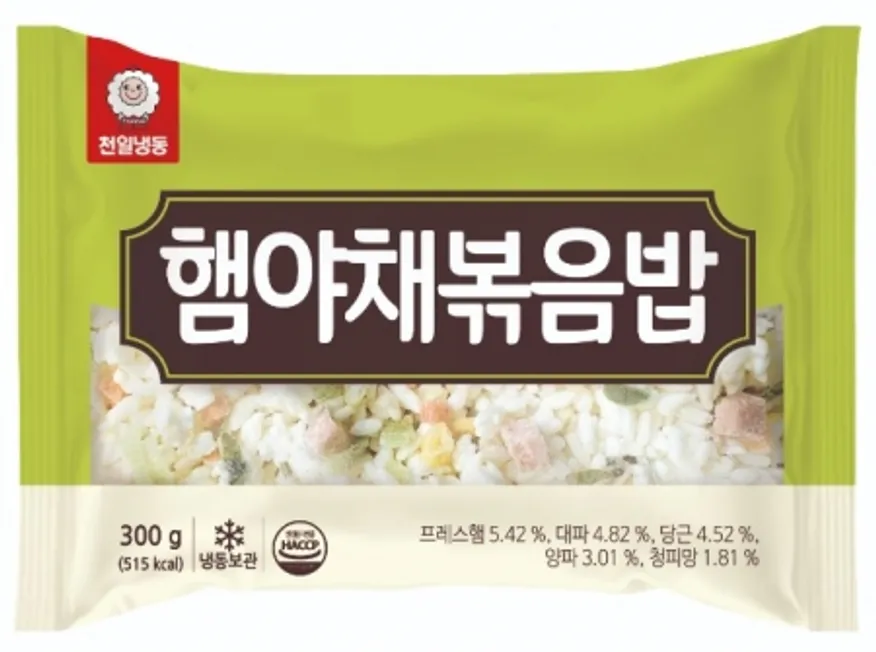 ⭐간편식⭐햄야채볶음밥, 300g, 천일식품,냉동 이미지