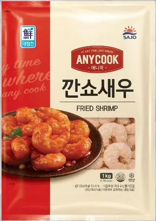 애니쿡깐쇼새우,1Kg,사조대림,냉동