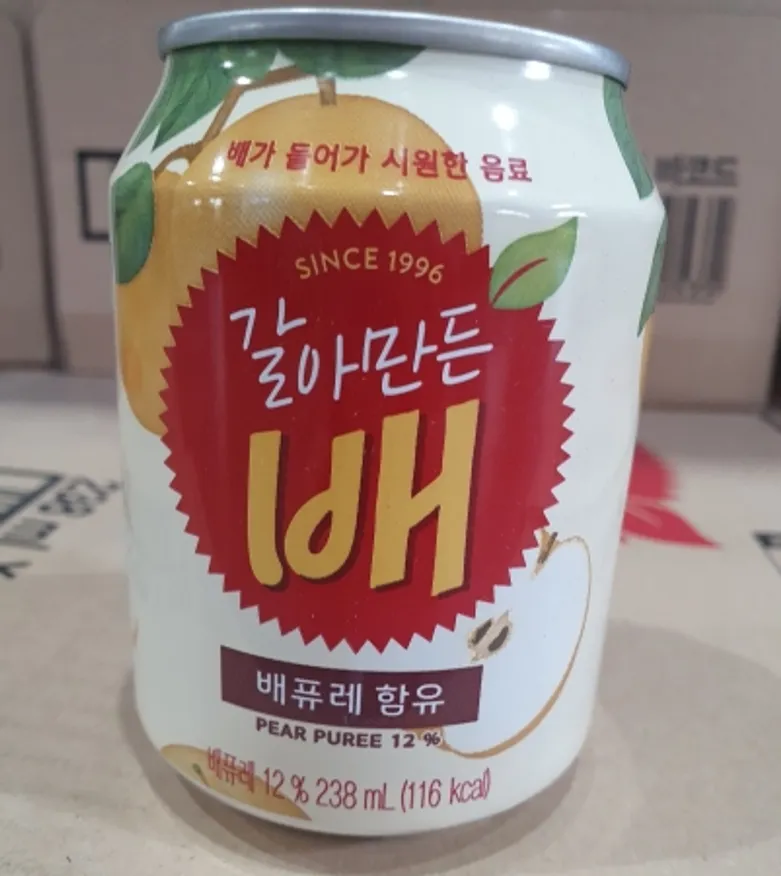 갈아만든배, 238ml, 해태,실온 이미지