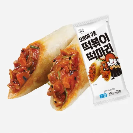 ⭐간편식⭐떡볶이떡마리, 100g, 로뎀푸드, 냉동
