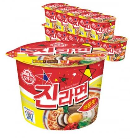진라면컵(대)(오뚜기,실온,매운맛)