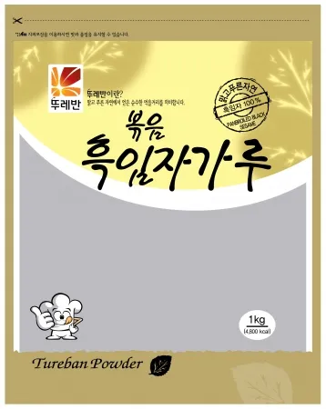 볶음흑임자가루, 1Kg, 뚜레반, 실온, 수입